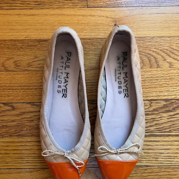 Paul Mayer leather ballet flats - Picture 2 of 4